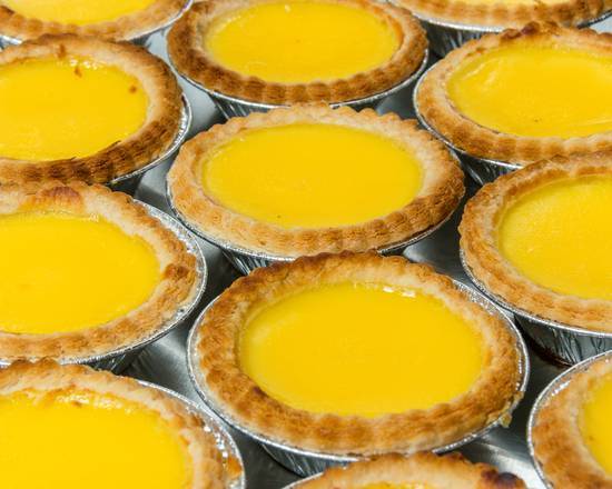 6 Puff Pastries Egg Tarts (酥皮蛋撻半打) [6s]